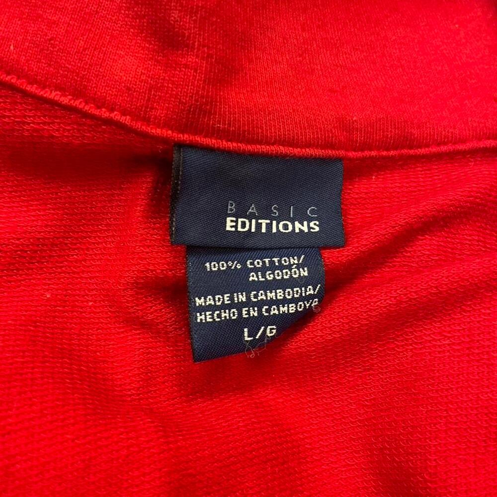 Red zip up jacket - Picture 4 of 4